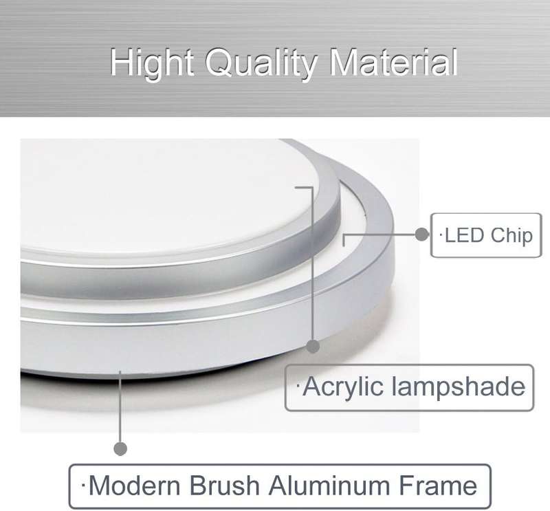 49cm 36W LED Aluminium Body Ceiling Light LG-36W3C008