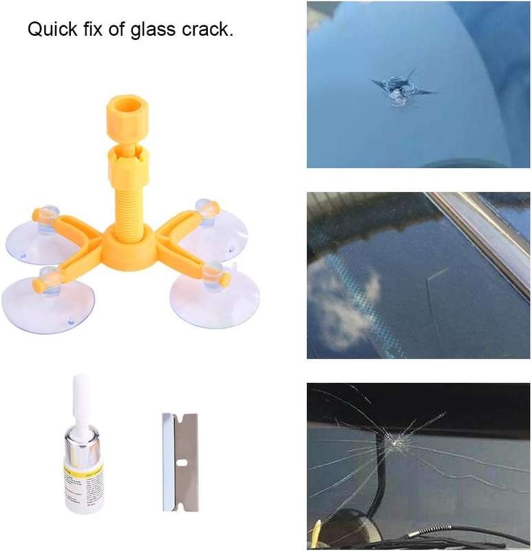 Car Windshield Windscreen Glass Scratch Chip Crack Repair Kit JG0102