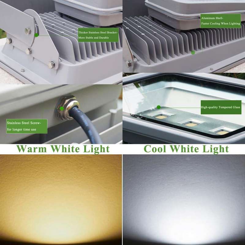 20W LED Outdoor Floodlight With Motion Detector PIR-20W