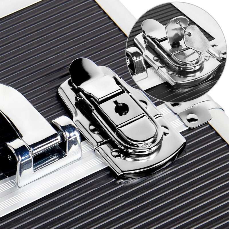 3-in-1 Professional Makeup Trolley Case Organiser BLACK