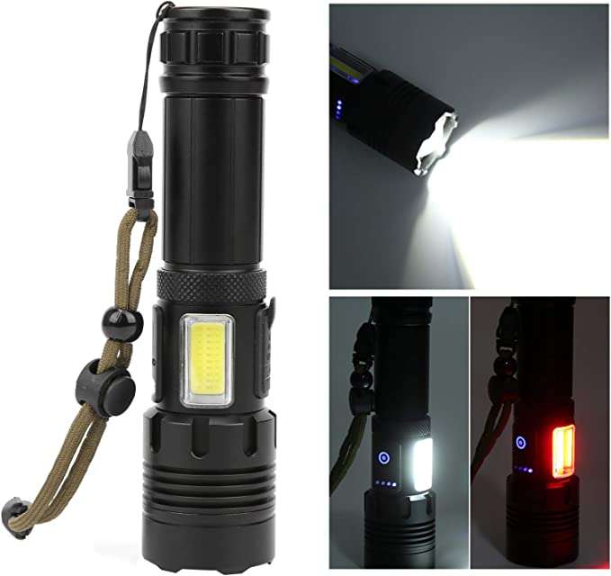 Rechargeable Zoomable LED Flashlight WLW-P21-TG