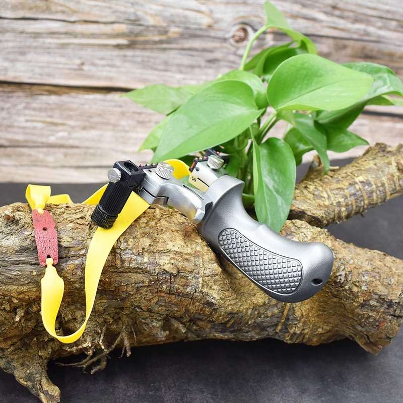 Outdoor Laser High Precision Hunting Slingshot JG-150 SILVER