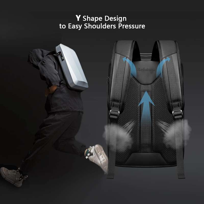 Ultra-Thin Waterproof Business Travel Hard Shell Laptop Bag XF0545