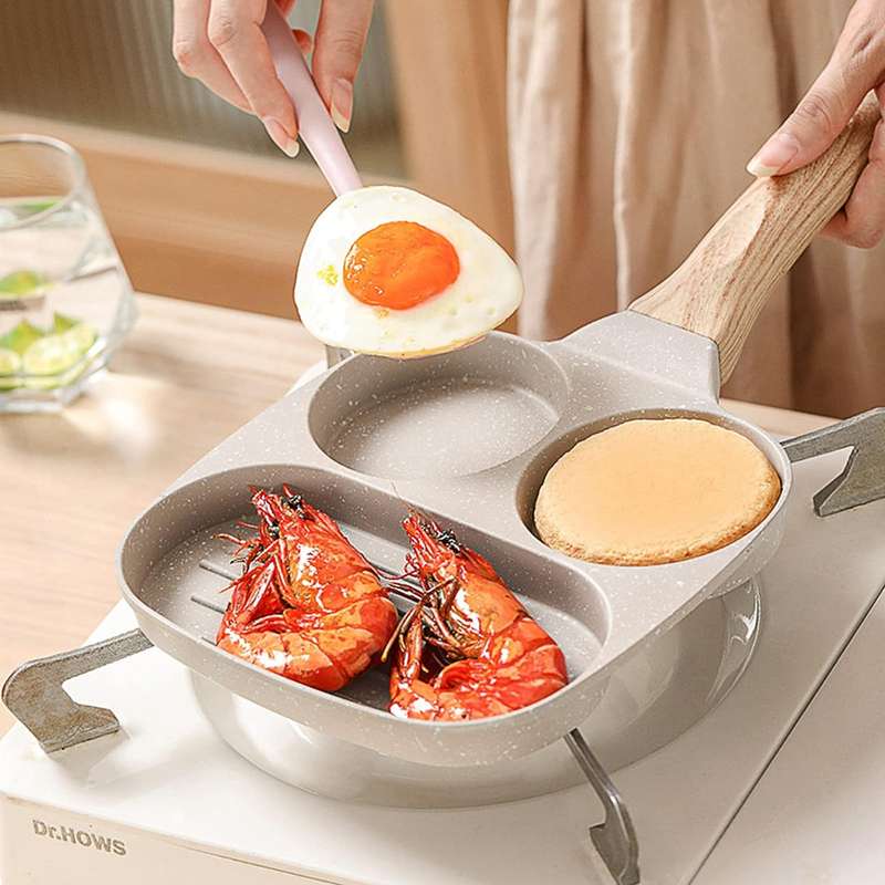 3 in 1 Lightweight Non-Stick Frying Pan F49-8-1329