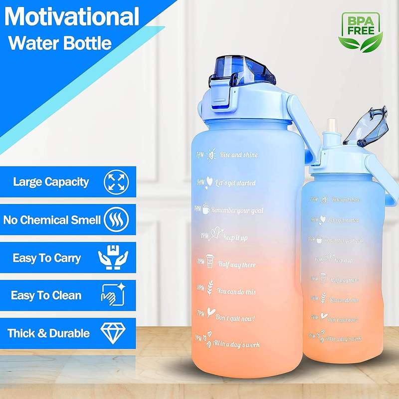 3 in 1 Multi-color Water Bottle F58-93-1 Bottle