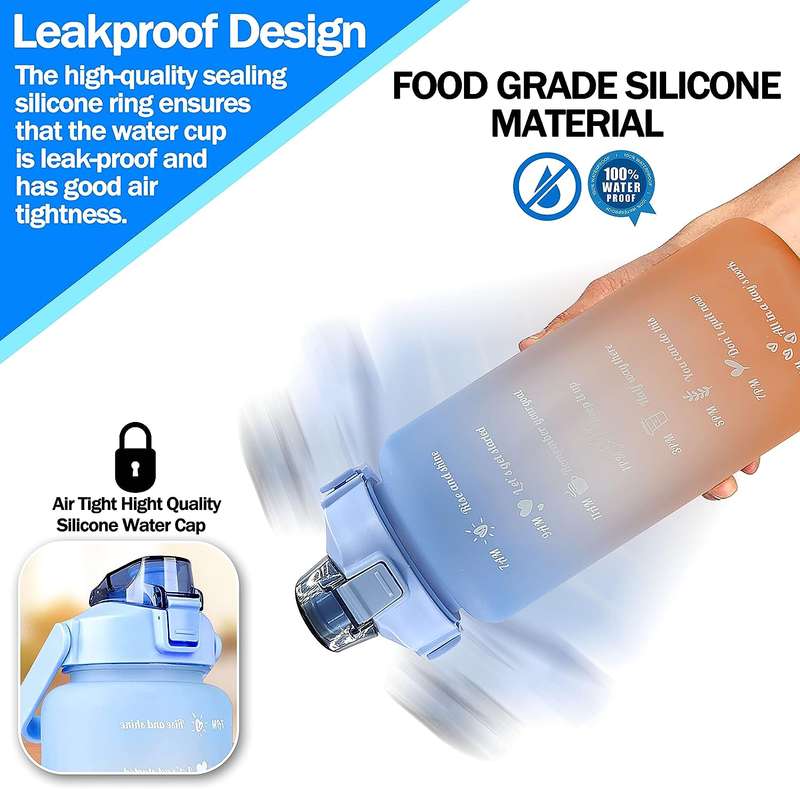 3 in 1 Multi-color Water Bottle F58-93-1 Bottle