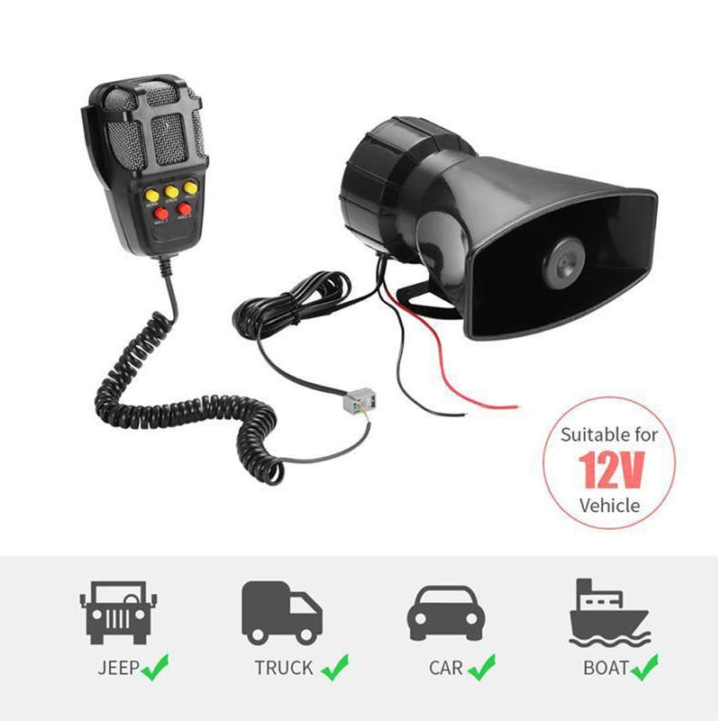 5 Sounds Alarm Call Electronic Speaker- CTC-628