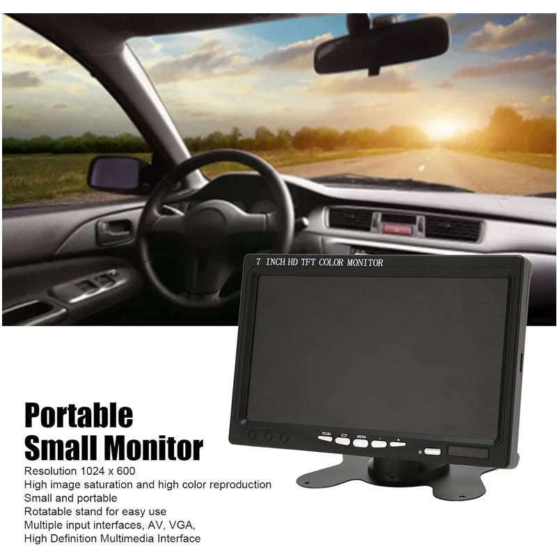 7 inch High Resolution TFT Car Rear View Camera Monitor CTC-592-7