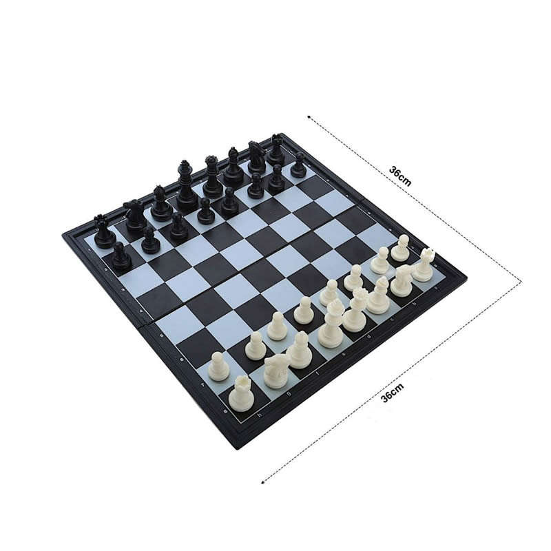Portable Magnetic Chess Set