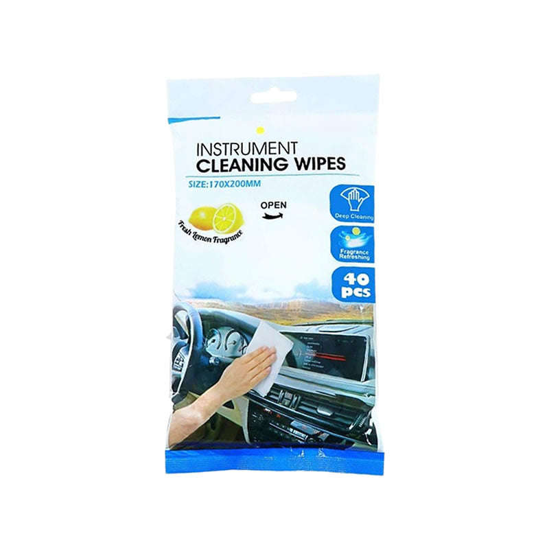 40-Piece Car Care Cleaning Disposable Wipes -N172084
