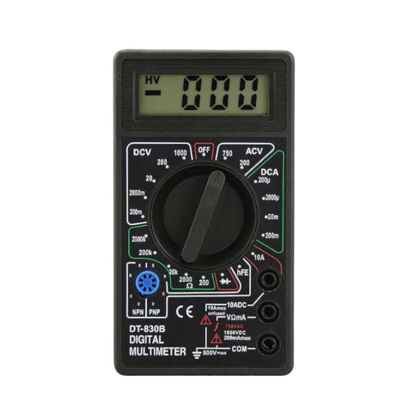 Digital Multimeter with Removable Battery Cover FC-8