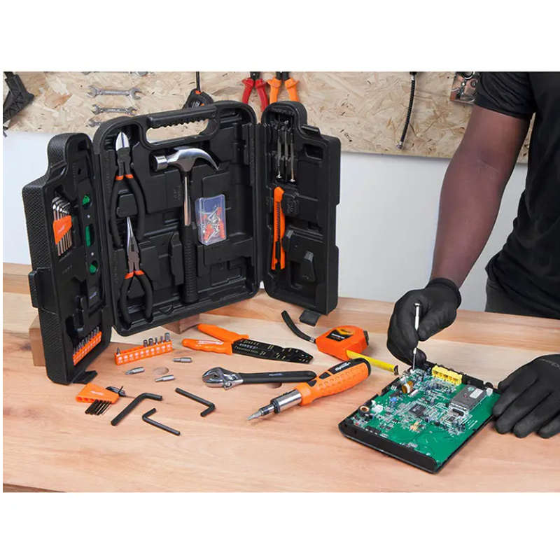129-Piece Multifunctional General Household DIY Maintenance Hand Tool Kit JG20375067