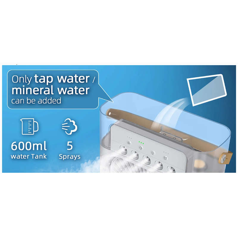 Multifunctional Air Cooler Fan with Water Tank F70-93-13