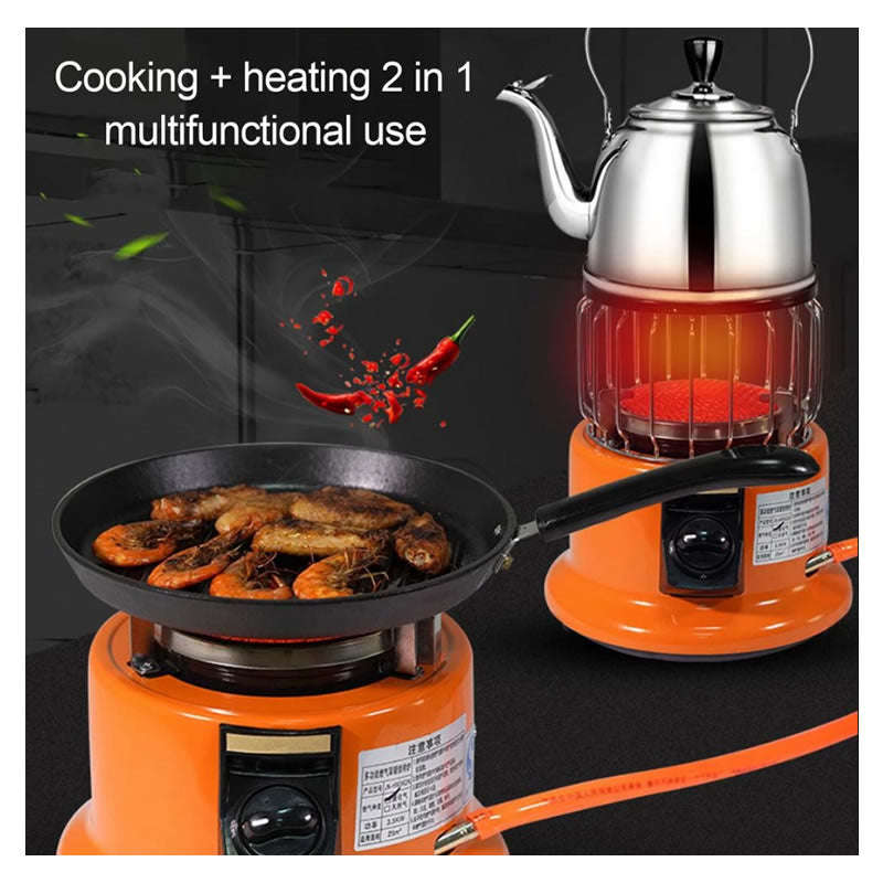 2 in 1 Portable Gas Heater and Stove LQ-2024