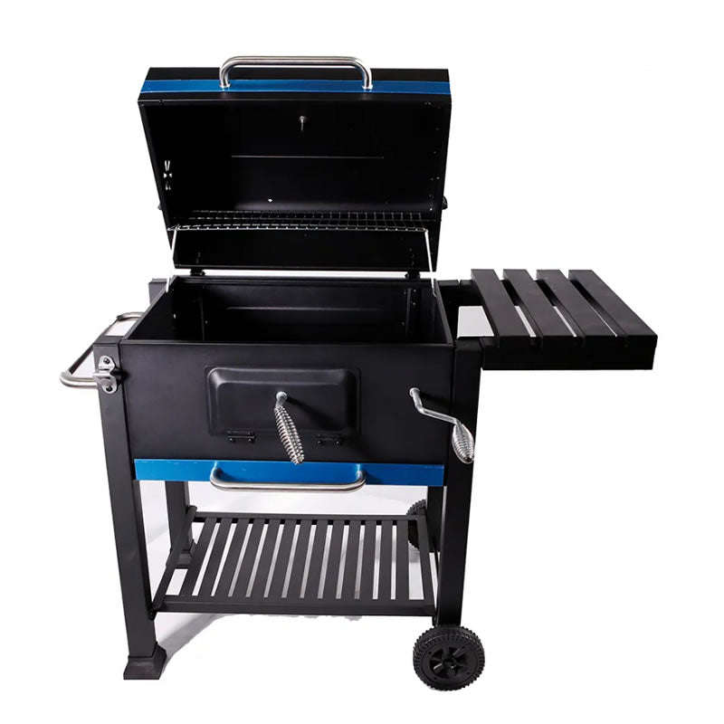 Outdoor Large Camping Trolley BBQ Grill -CJ0073
