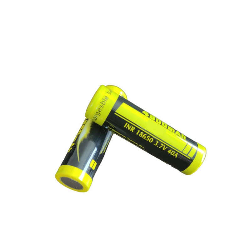 2Pcs Of 4800mAh Rechargeable 18650 3.7V 40A Lithium Batteries TF 18650