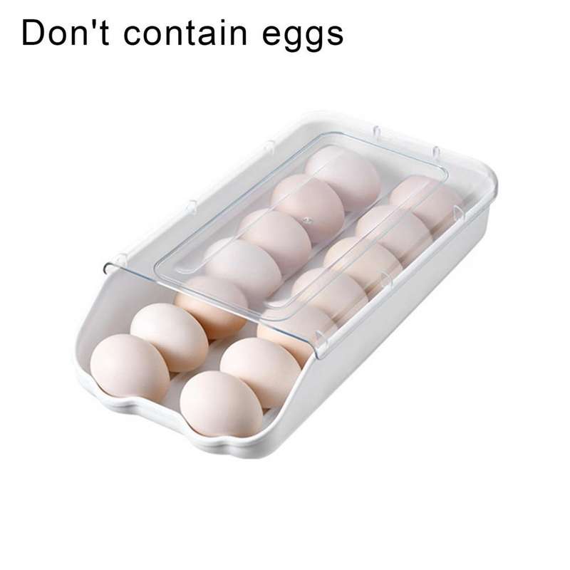 Refrigerator Plastic Egg Holder Storage Box F49-8-1255