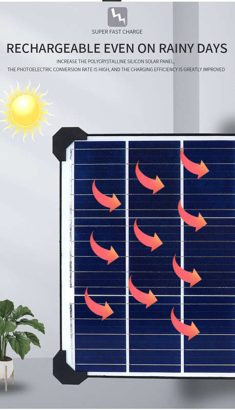 1000W Solar Street Lamp With Solar Panel JT-TYDLS-R-1000W