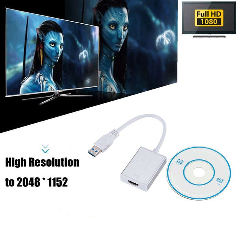 USB 3.0 to HDMI Female Adapter Cable- SE-L130