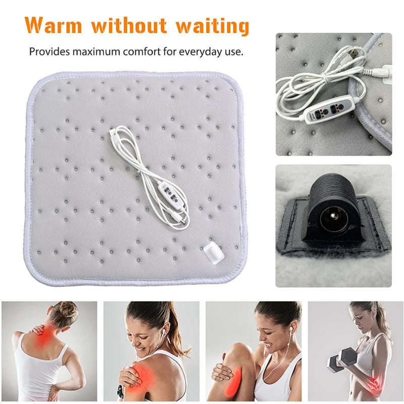 9W Heated Seat Cushion Pad With USB Charging BM-1