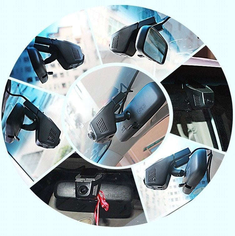 Full HD Hidden Car DVR with WiFi