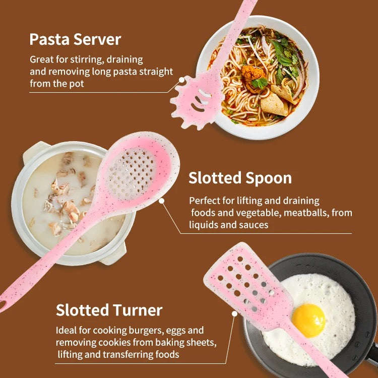 Silicone KItchen Utensils Set 722