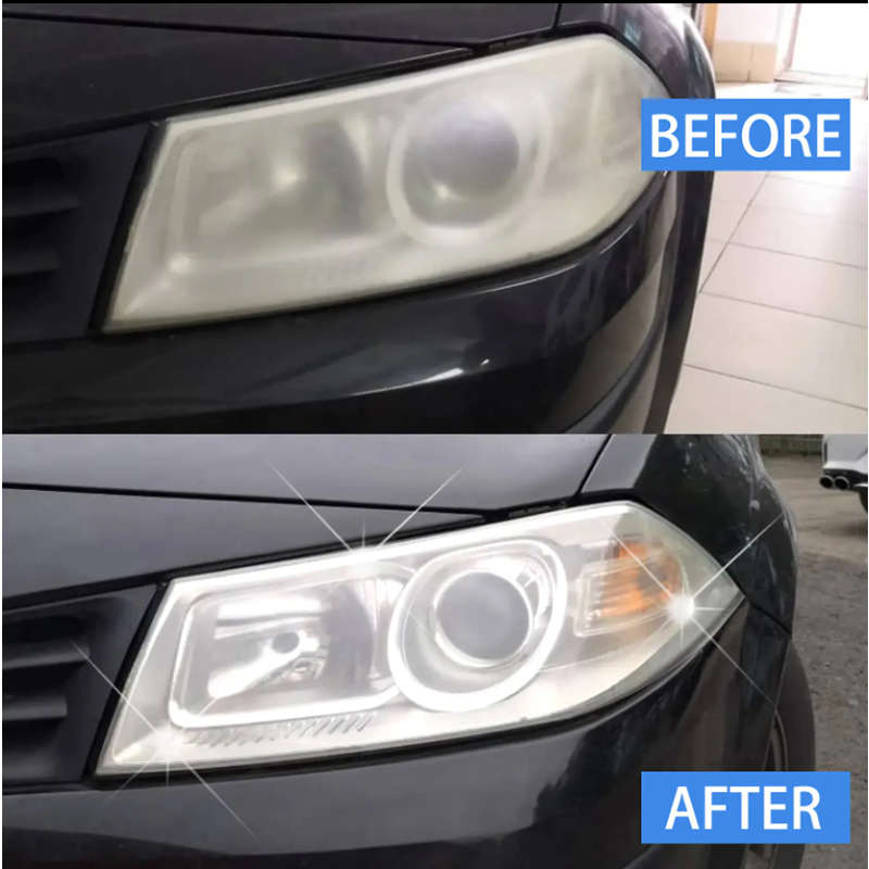 Crystal Clear Long-Lasting Headlight Restoration Polish Kit AG-72