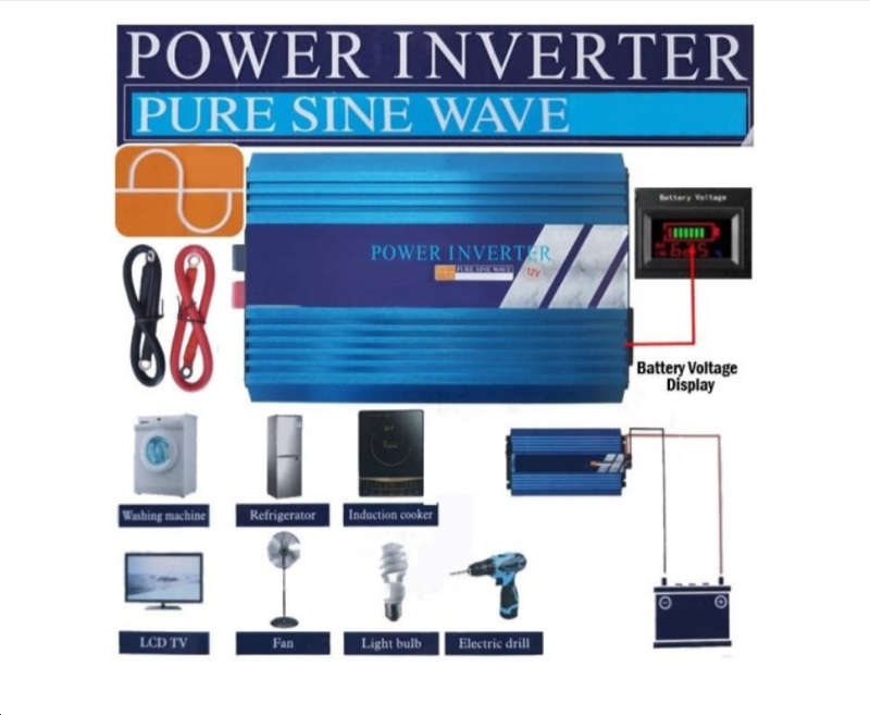 4000W 12V Pure Sine Wave Inverter