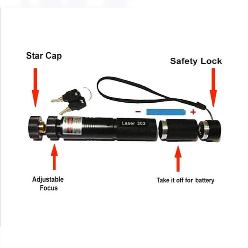 USB Charging Laser Pointer With 303 High Power- DB-239