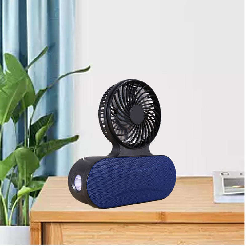 Solar Flashlight Wireless Speaker And Fan Speaker AB-SD16