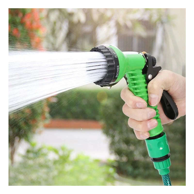 7.6m Garden Micro Hose Pipe Reel Set SD 32898