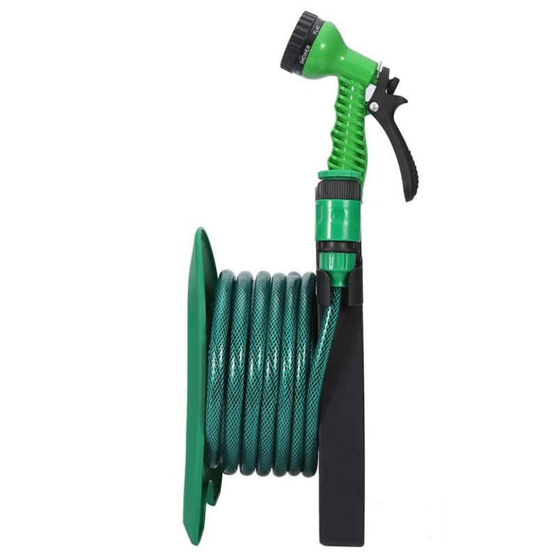 7.6m Garden Micro Hose Pipe Reel Set SD 32898