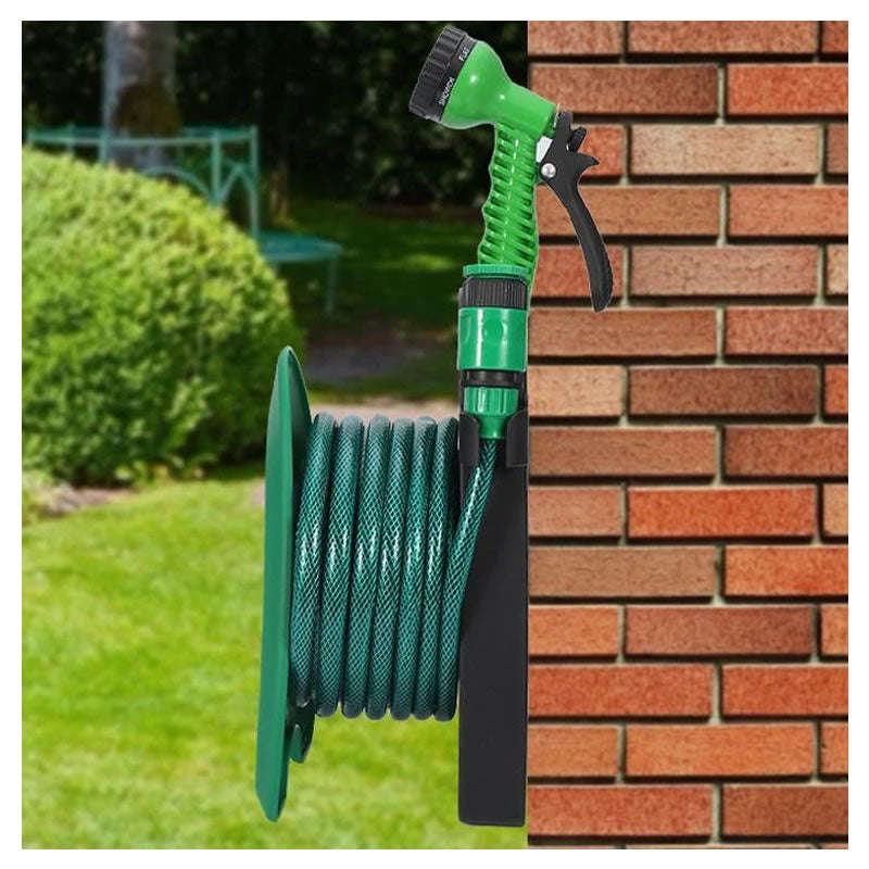 7.6m Garden Micro Hose Pipe Reel Set SD 32898