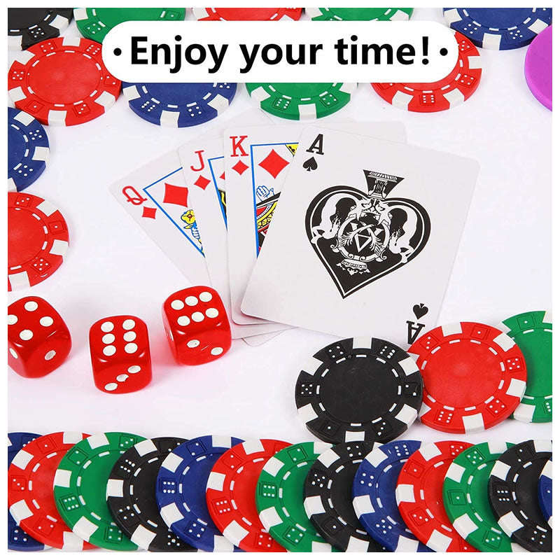 200-Piece Poker Chip Briefcase Set -PKRC-200P