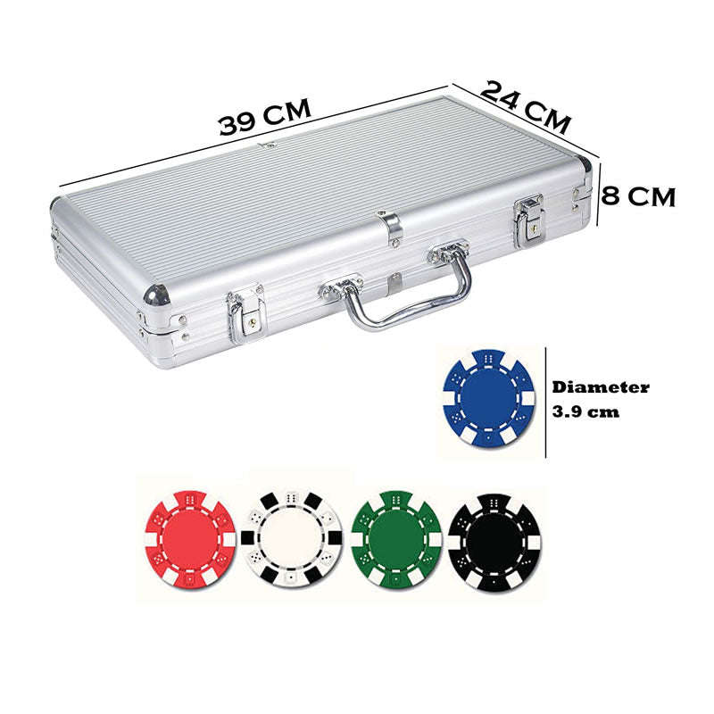 200-Piece Poker Chip Briefcase Set -PKRC-200P