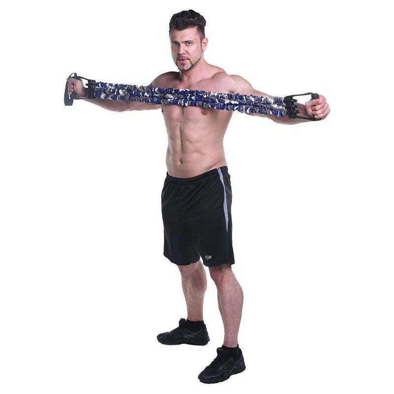 Adjustable Chest Expander with Resistance Bands F34-8-688