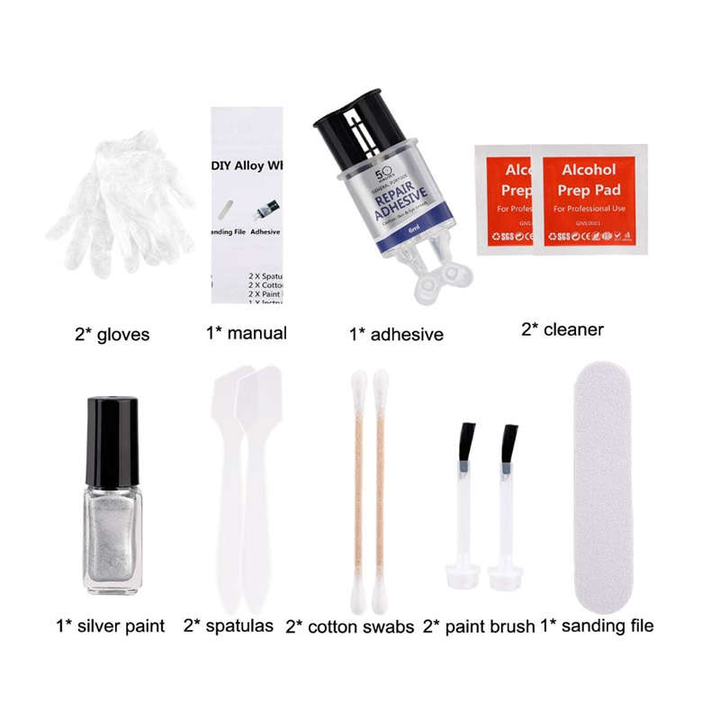 High-Quality DIY Aluminium Rim Repair Kit XF09