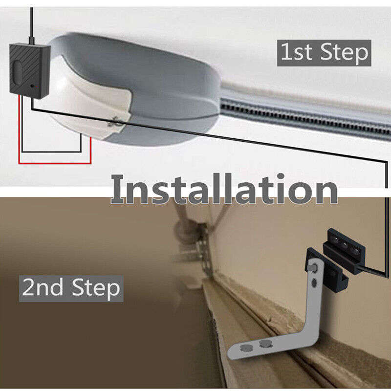 Smart Garage Door Opener Device With Voice And Timer Application Control Q-CK400