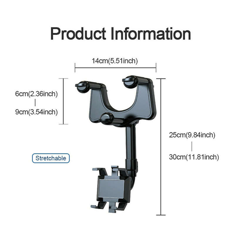 Rearview Mirror Phone Holder Q-ZJ008