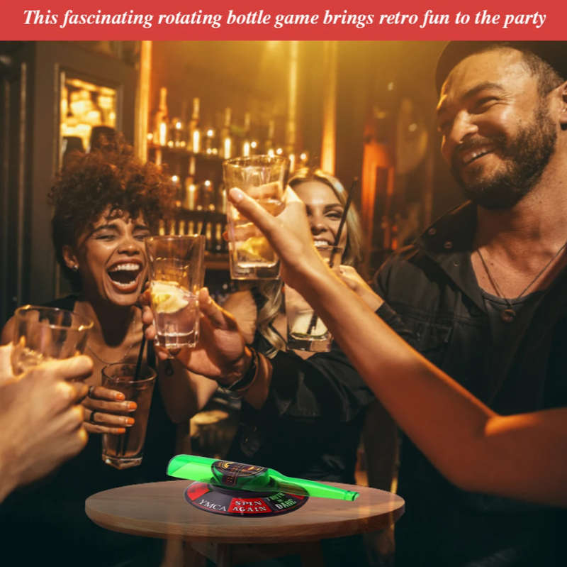 Rotatable Pointer Drinking Bottle Game F69-38-16