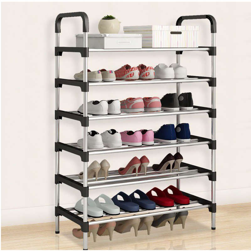60x30x110cm Lightweight  6-Layer Shoe Rack TK-SR06