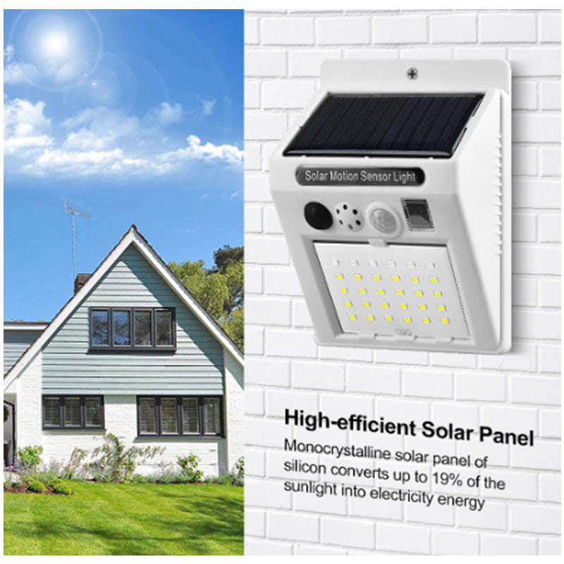 24h Solar Sound And Light Alarm Lamp- Q-666