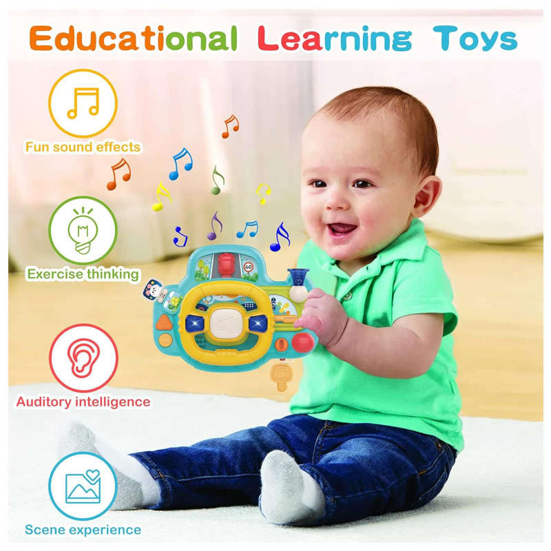Baby's Car Seat Steering Wheel Toy YG-332