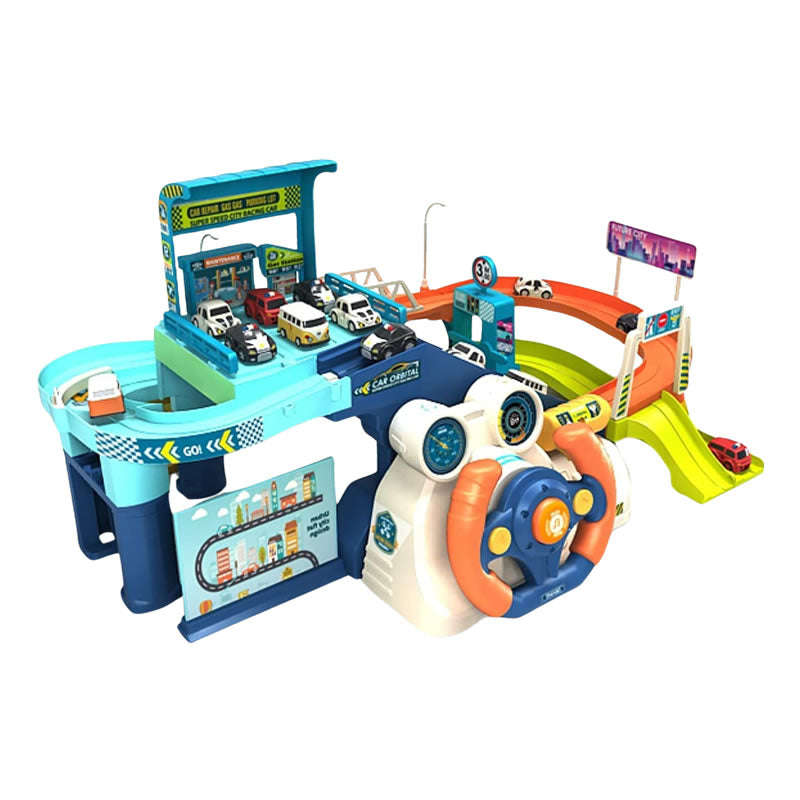 Kids Race Tracks and Steering Wheel Toy WJ-686