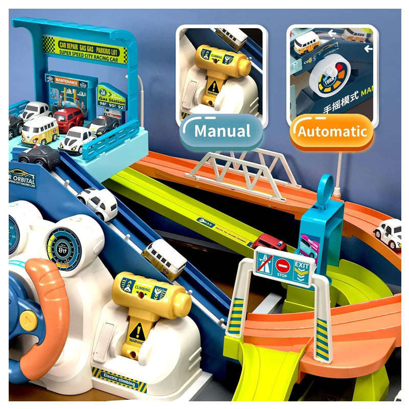 Kids Race Tracks and Steering Wheel Toy WJ-686