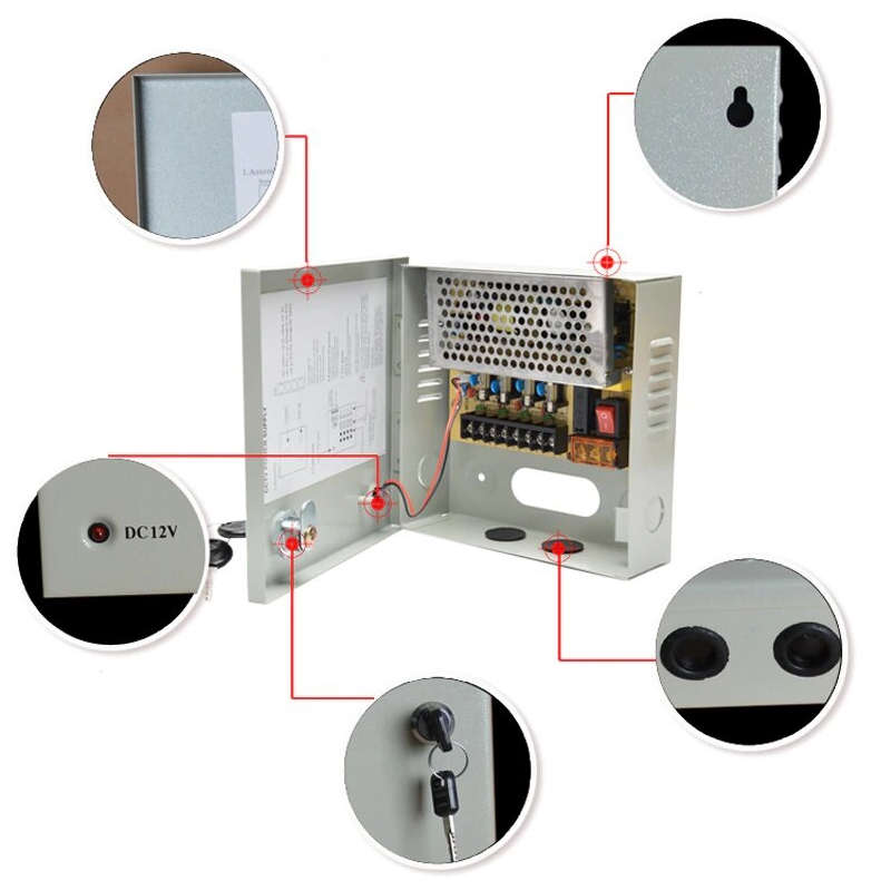 12V Stable Control Switching Power Supply Box Q-T172