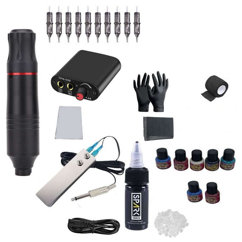 Professional Tattoo Kit Machine KIT-T-B