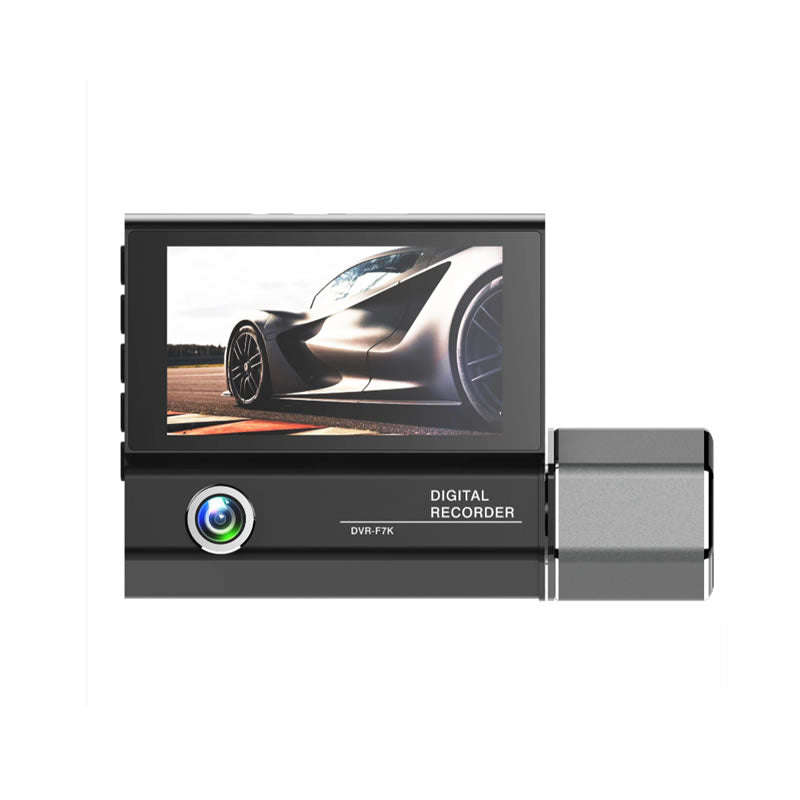 3 Camera Lens Car DVR Dash Cam 170 HD 1296P Night Vision NG-203