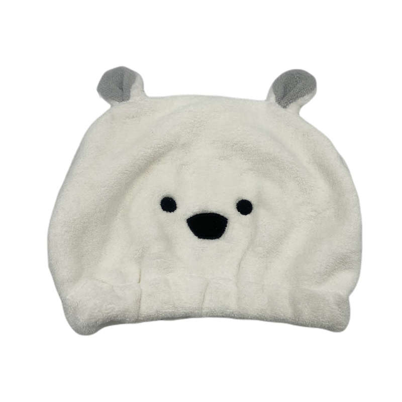 Cartoon Hair-Drying Cap For Women MY-346 WHITE