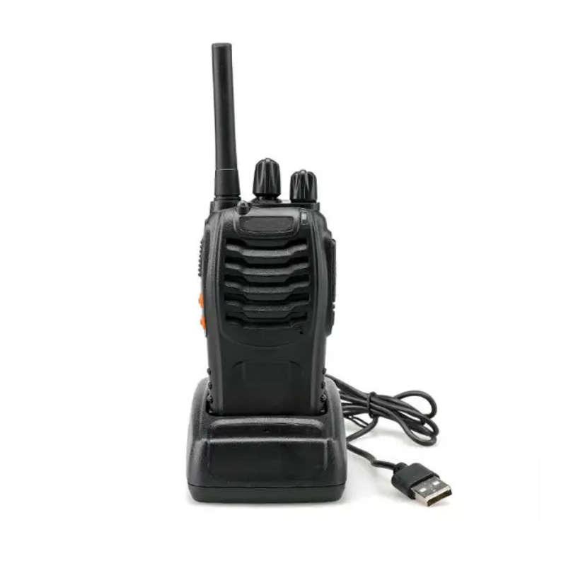 2-Piece 10km Handheld Crystal Clear Sound Walkie Talkie Set CA-53